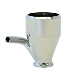 Paasche 026614053874 Airbrush Cup 1/4 Ounce Chrome