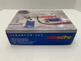 Paasche 026614058725 Airbrush Hs-set Single Action External Mix Unused Open Box Read Descript #2