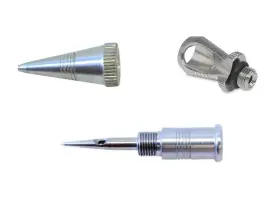 Paasche 026614058985 Ht-5 Tip Nickel Silver Hc-5 Air Cap Hn-5 Needle