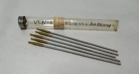 Vln-1 Paasche 026614095522 5 Airbrush Cleaning Reamer For Vl And Vls Vtg Nos