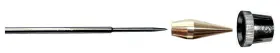 Vlm-3 Paasche 026614109731 Size 3 Tip Needle And Aircap For Vl Vls Mil Series Airbrushes