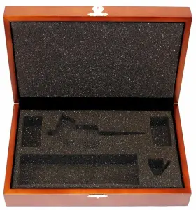 Paasche 026614132586 Deluxe Wood Case For H Si Vl Ts And Tg Airbrushes