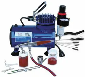 Vl-100d Paasche 026614145883 Double Action Airbrush And Compressor Package