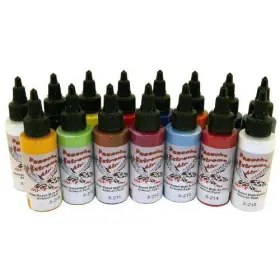Paasche 026614154991 Airbrush Extreme Air Paint Bottles 2-ounce Standard Color #2