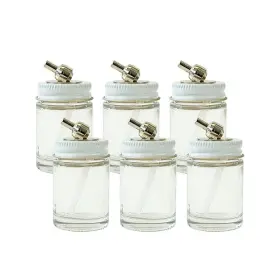 Paasche 026614163207 Airbrush Assembly 1oz Glass Paint Bottle 1 Oz Clear