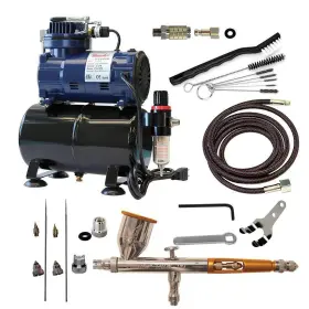 Tg-3000da Paasche 026614165676 Airbrush Package Black
