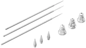 Vl-227 Paasche 026614166147 Airbrush Spray Heads - All Three Sizes 1 3 5 Count
