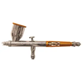 Paasche 026614166390 Airbrush Talon Gravity Feed In Deluxe Wood Box Orange #2