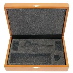 Paasche 026614166390 Airbrush Talon Gravity Feed In Deluxe Wood Box Orange #3