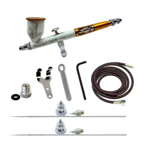 C-tg3as-wg Paasche 026614168448 Airbrush White And Gold