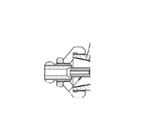 Lac-3 Paasche 14599 Airbrush Lac3 Carbide Insert Air Cap For Lac#3 Abrasive Gun