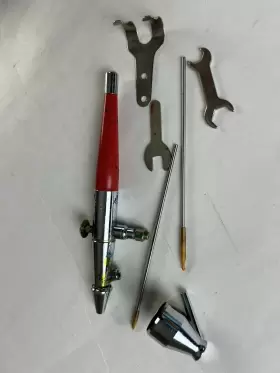 193174 Paasche Vintage Type Vl Airbrush With Case No #2