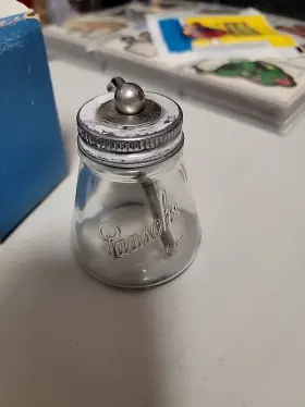 2456 Paasche Vintage Airbrush Company Glass Jar #3
