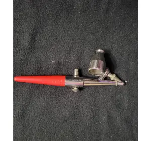 375800 Paasche Type H Airbrush Red Handle Model Mpn