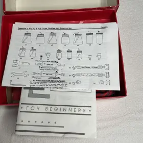 378522 Paasche Airbrush Kit Open Box Double Action For Ceramics Decorations Craftsmen #3
