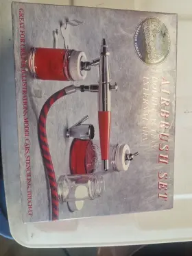 71586 Paasche Airbrush Vl Set Double Action Internalmix Complete Lightlyused A8