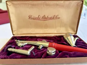 Paasche 84246 Airbrush Co. Set In Original Hard Case