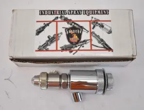 A-bur-0 Paasche Industrial Spray Equipment Automatic Gun Chrome Finish