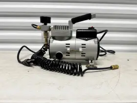34843 Paasche Airbrush Central Pneumatic Compressor Regulator And Adapter 110v 60 Hz