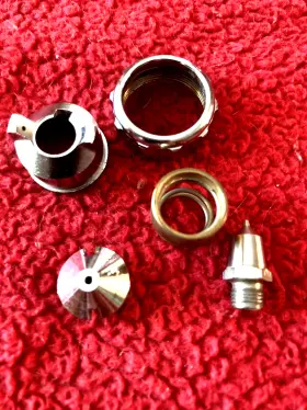 4u-00 Paasche Airbrush Co. Af-00 Airbrusch # And #4u-00 Air Cap Tip For Sprayers Ships Free #2