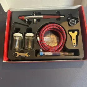 Vl-3as Paasche Airbrush Co. Vtg Vl Double Dual-action Siphon Feed Kit Hobby Art #2