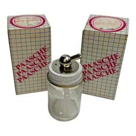 Paasche Airbrush Company H-1/2-oz H 1/2 Oz Glass Bottle Assembly 3 Pack Fits Series