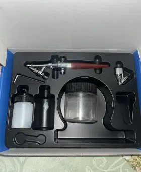 Dh550r-ez Paasche Airbrush 1/5 Hp Compressor With Ez Single Action Set #3