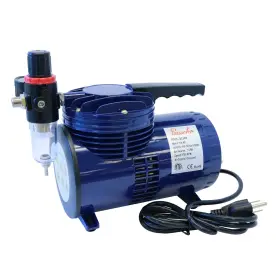 D220r-amz Paasche Airbrush D220r 1/6 Hp Compressor With Regulator And Moisture Trap