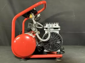 Dc850r Paasche 3/4 Hp Compressor With Tank Red Used #2