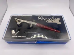 H0708 Paasche Airbrush Set Used