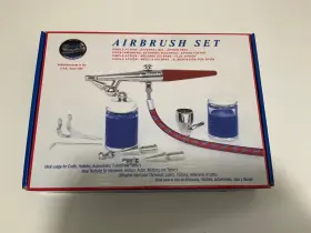 Hs-202s Paasche Airbrush Set Hs With Metal Handle