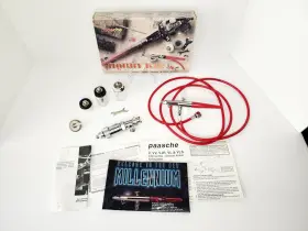 P-162 Paasche Airbrush Set / Parts - Hobby Kit And Aj Jetcool Gun #8736 Vtg Read