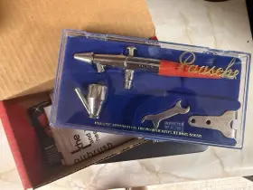 Paasche S-1904 Type H Airbrush Set With Case Box And Instructions
