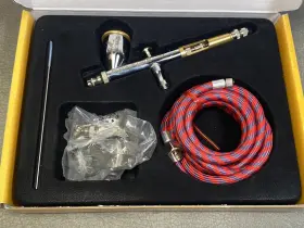 Tg-6p Paasche Talon Gravity Feed Airbrush Set Open Box Unused #2
