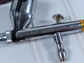 Tg0221 Paasche Talon Gold Airbrush With Hose Free Shipping #2