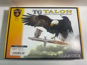Paasche Tg1115 Tg-1as Talon Gravity Feed Airbrush Kit New Open Box