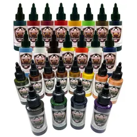 X-27c-2 Paasche Extreme Air Water Based Acrylic Airbrush Paint - 27 2 Ounce Bottles
