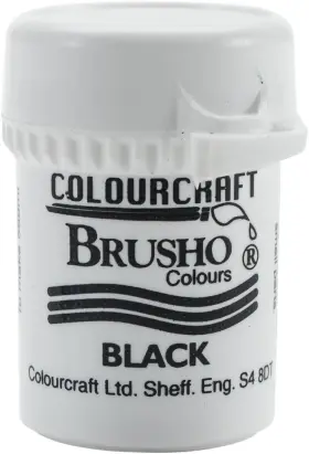 Brb12-bk Panpastel Brusho Crystal Colour 15g-black