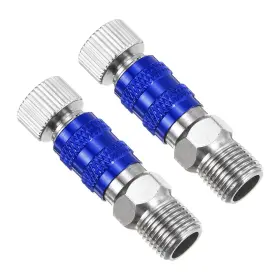 Pta230717tt000643 Patikil 1/8 Air Brush Connector Adapters 2pcs Quick Connect Quic