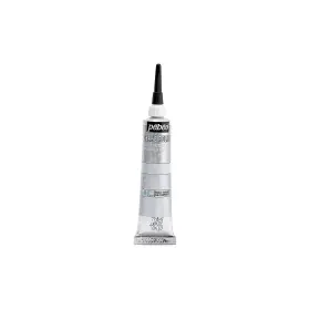 Pebeo 499996037877 Vitrail Cerne Relief Dimensional Paint 0.5 Ounce Pack Of 1 Silver