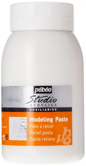 524160 Pebeo Studio Acrylics Auxiliaries 33.8 Fl Oz Pack Of 1 Transparent