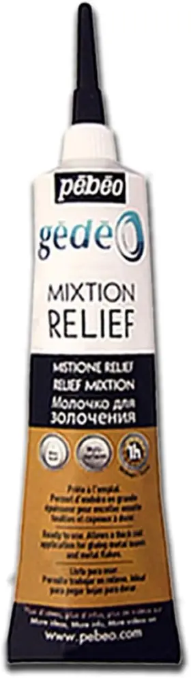 766545 Pebeo Gedeo Mixtion Relief Gilding Paste 1.25 Fl Oz Pack Of 1 Transparent