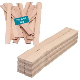 Paint12-100 Perfect Stix - 12 Inch Wooden Paint Paddle Stirrer Sticks Length Pac