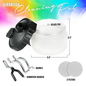 Pixiss 810008426166 Airbrush Cleaner Kit With Brush Solution - Ultimate Cleaning #3