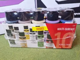 7508 Plaid Enterprises Inc. Folkart Color 10 Bottle Multi-surface 2 Fl Oz Pack Of Multicolor #3