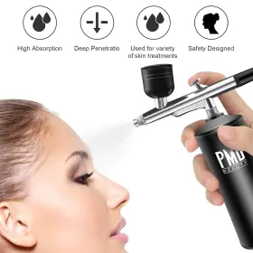Pmubeauty 715748675969 Airbrush Kit With Compressor Cordless High-pressure Auto Start Air Brush Gun #3