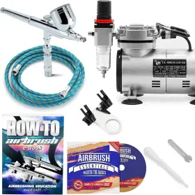 4336951400 Point Zero Pointzero Multi-purpose Airbrush Kit With Compressor For Cake Decorating