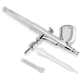 Pointzero 609728824471 Dual-action 7cc Gravity-feed Airbrush Set - .3mm Nozzle #3