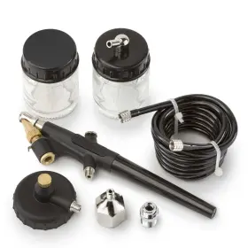 Pointzero 609728824525 Single-action 22cc Siphon-feed Airbrush Set - .8mm Nozzle #3
