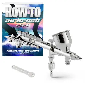 Pointzero 609728824556 Precision Dual-action 9cc Airbrush Mac Valve Crenelated - .2mm